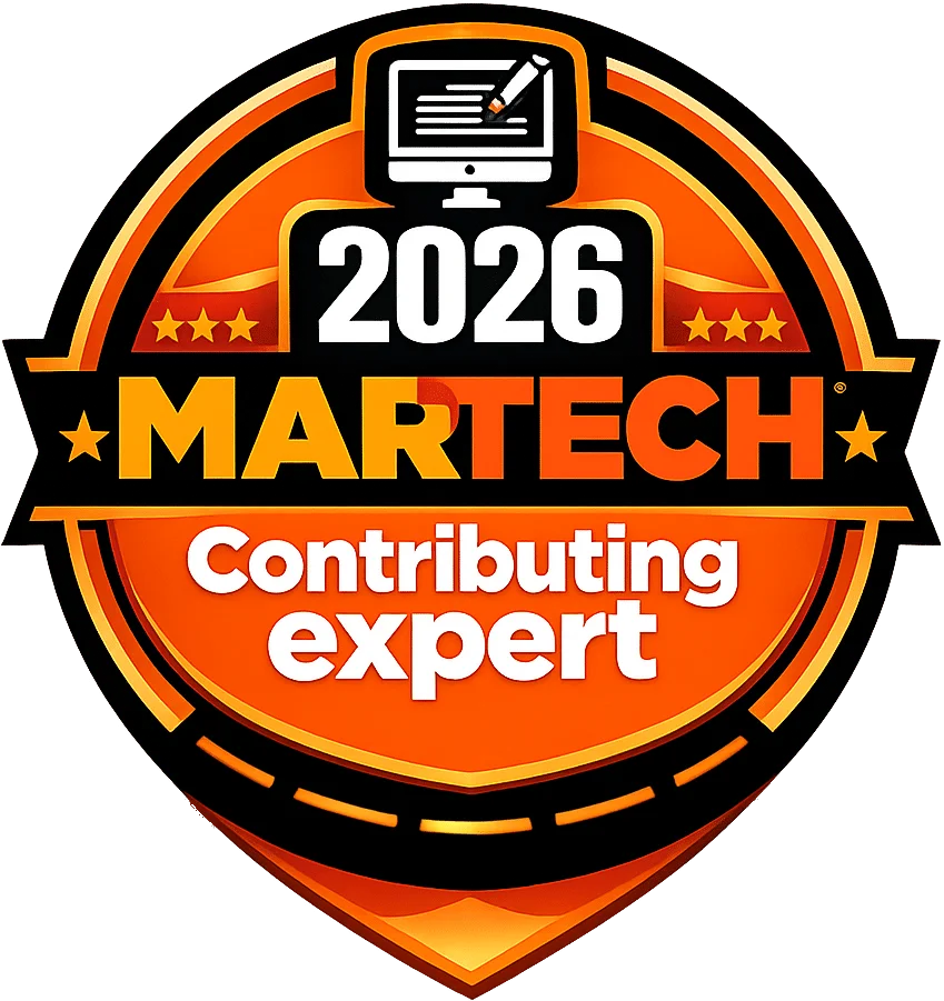 2026 MarTech Contributing Expert badge